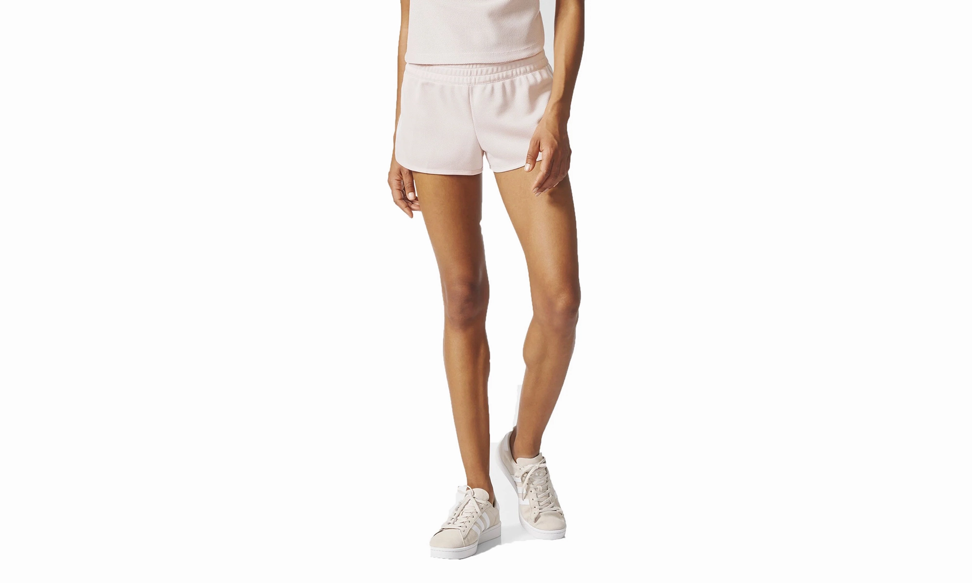 UVProtection FlexibleElasticity Regular Shorts "Icey Pink / White"