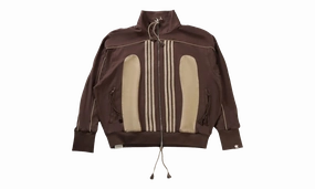 Song For The Mute Track Jacket "Brown" Teacher Chic Trend Vibe