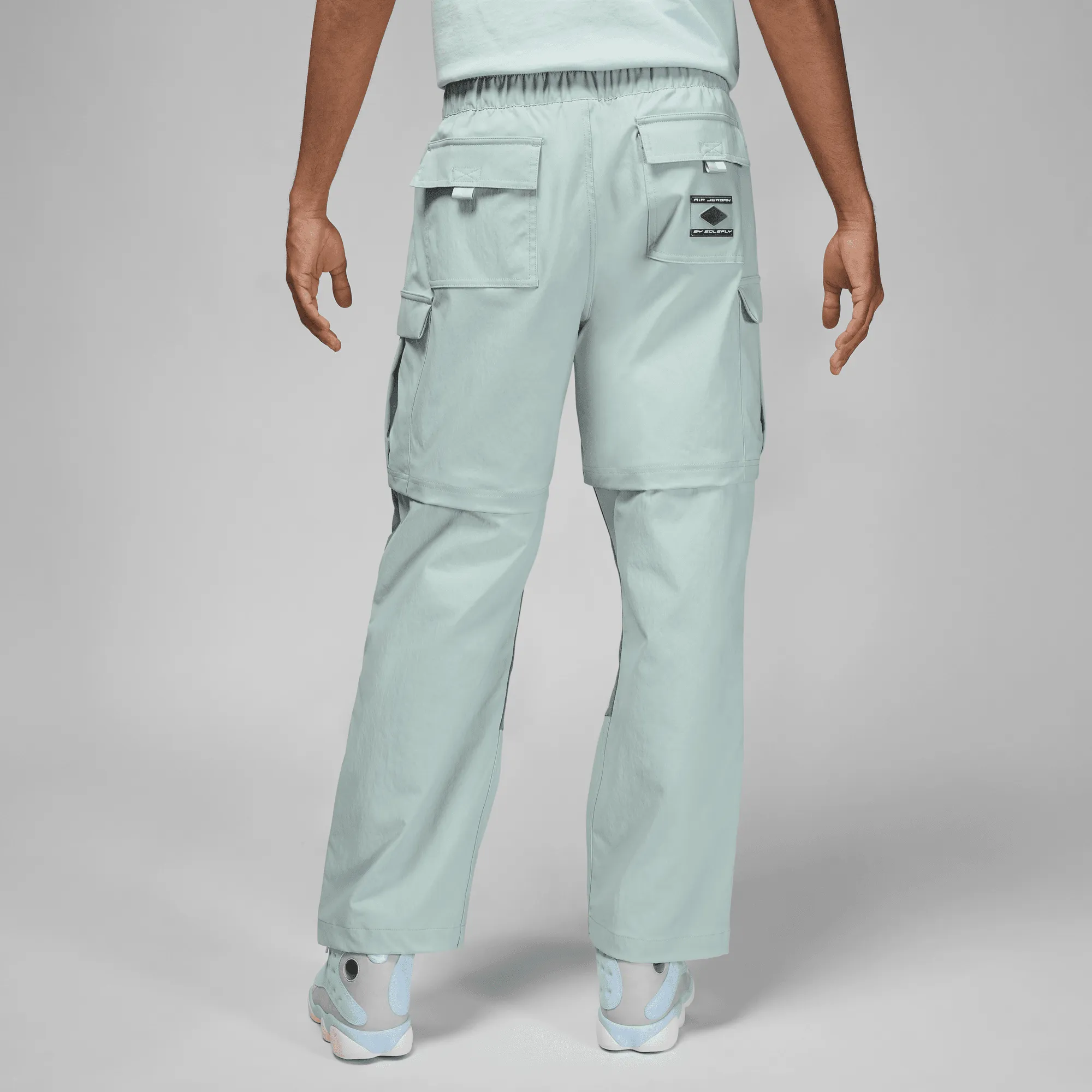 SOLEFLY X JORDAN CARGO PANTS - LIGHT SMOKE GREY Dance Flow Tale Core