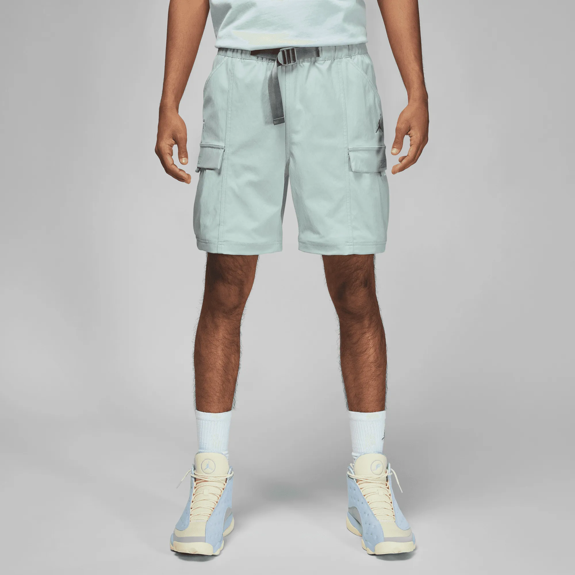 SOLEFLY X JORDAN CARGO PANTS - LIGHT SMOKE GREY FormFitting Cut NonChafingEdges