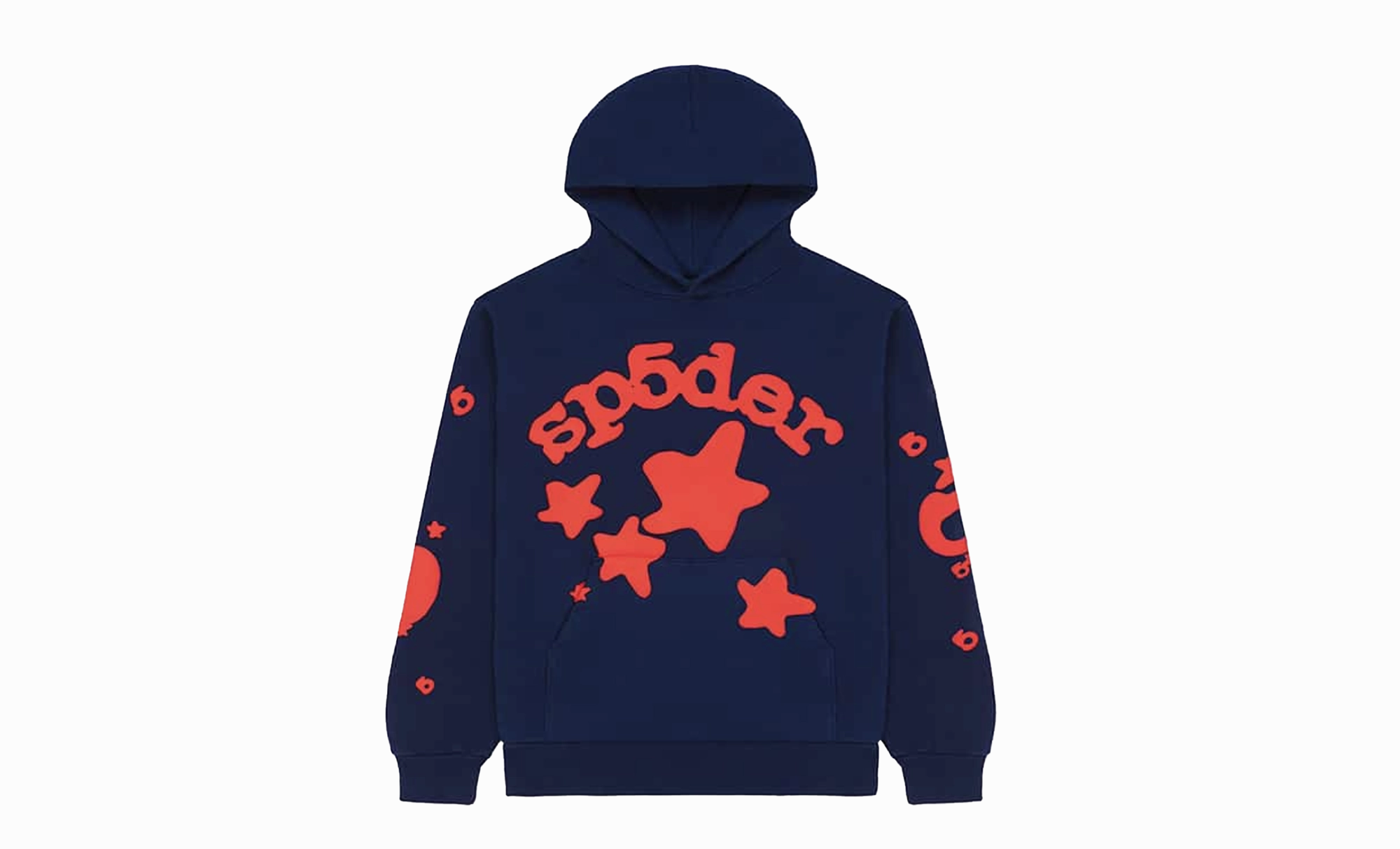 Sp5der Beluga Hoodie "Navy"
