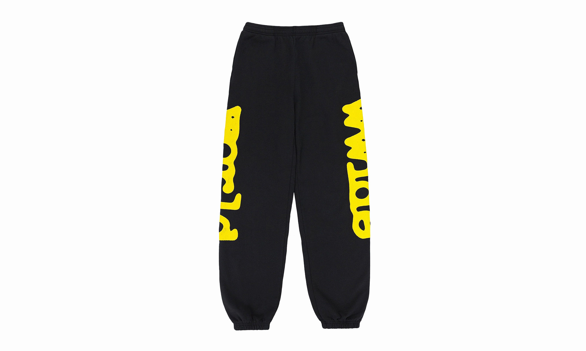 Sp5der Beluga Sweatpants "Onyx/Yellow"
