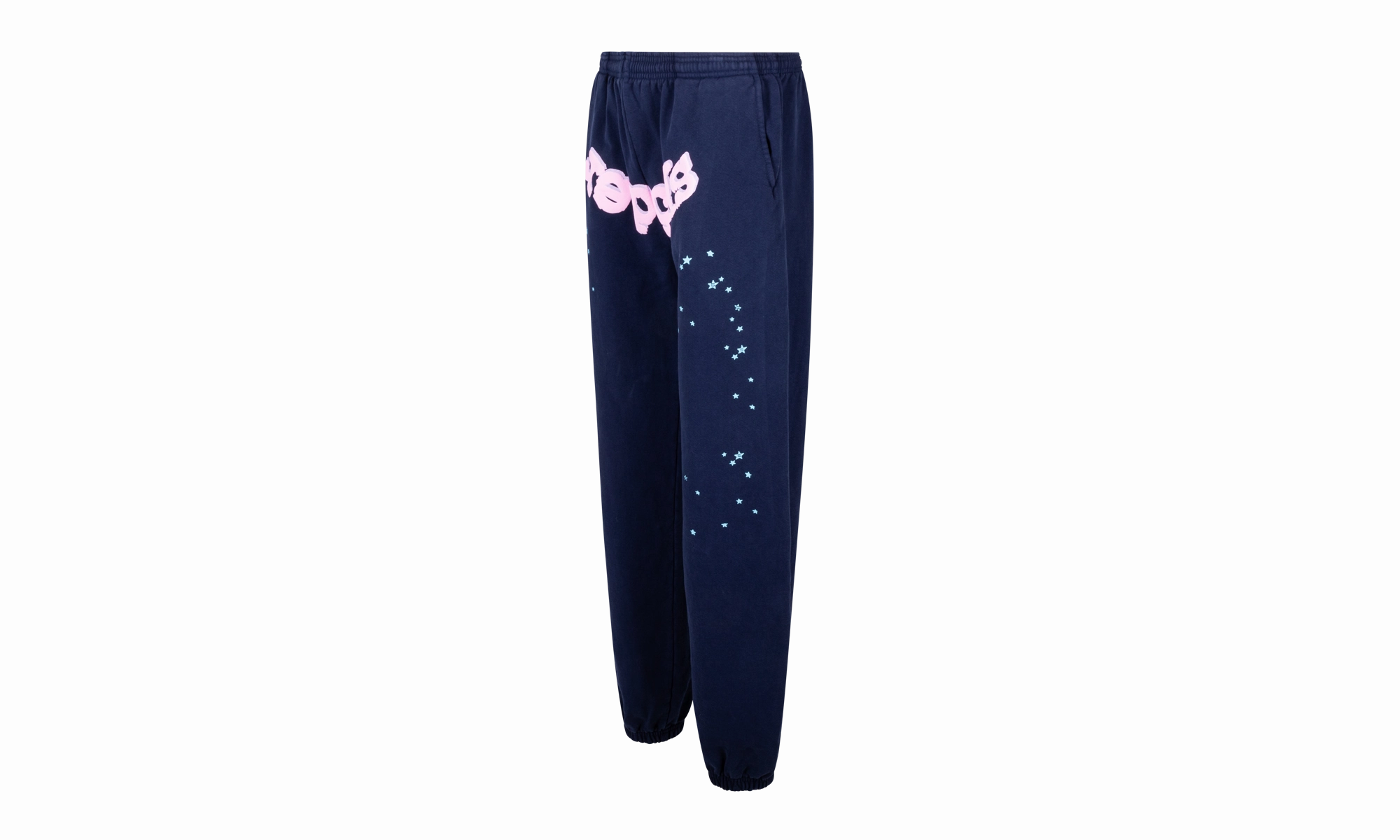 SP5DER OG WEB NAVY PINK SWEATPANTS "Navy, Pink"