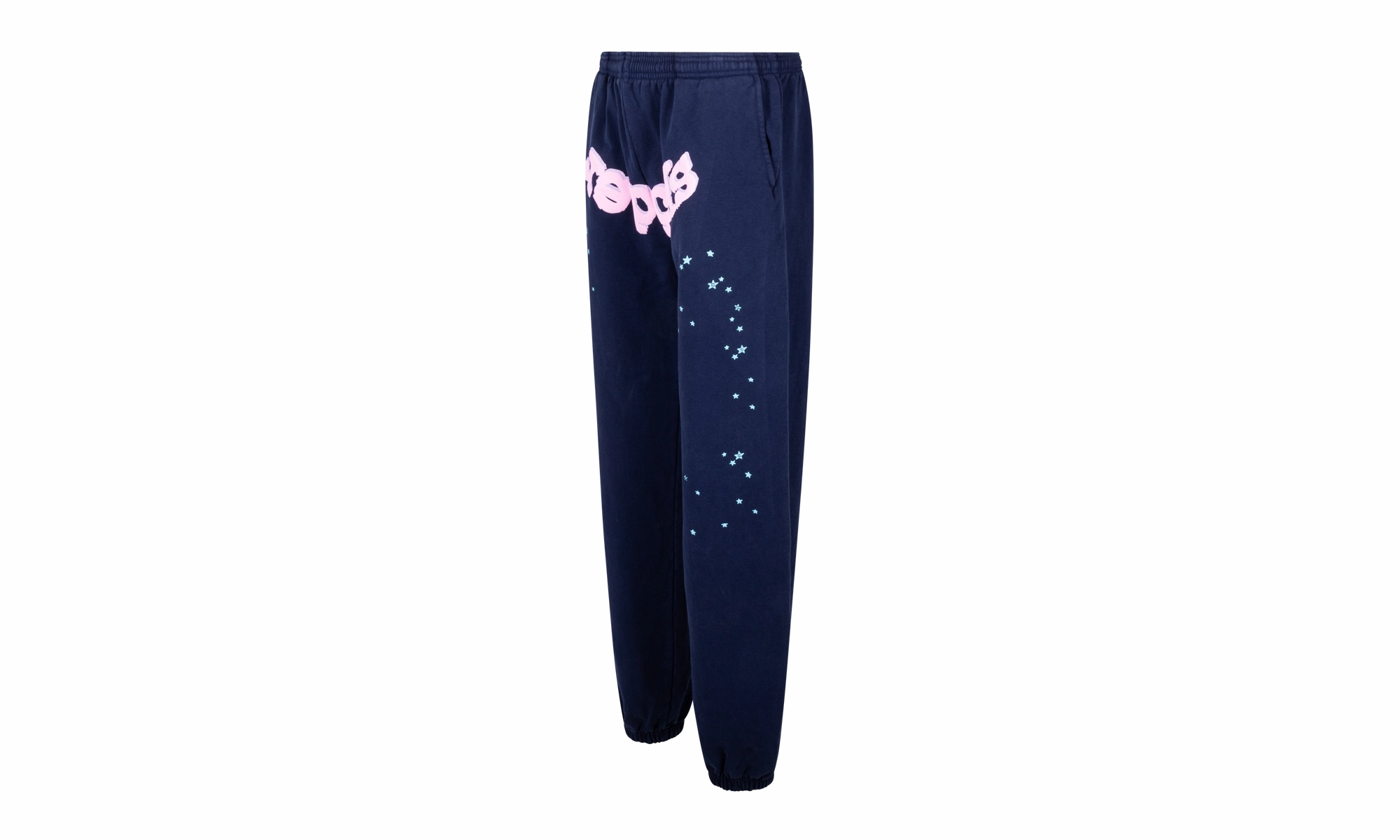 SP5DER OG WEB NAVY PINK SWEATPANTS "Navy, Pink"