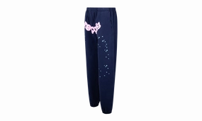 SP5DER OG WEB NAVY PINK SWEATPANTS "Navy, Pink"
