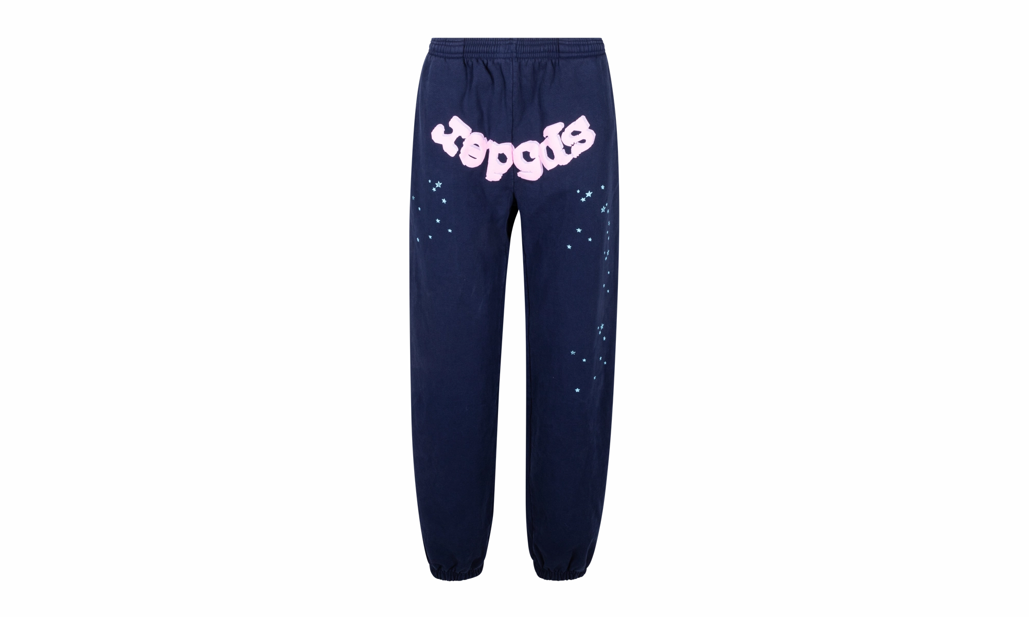 SP5DER OG WEB NAVY PINK SWEATPANTS "Navy, Pink"