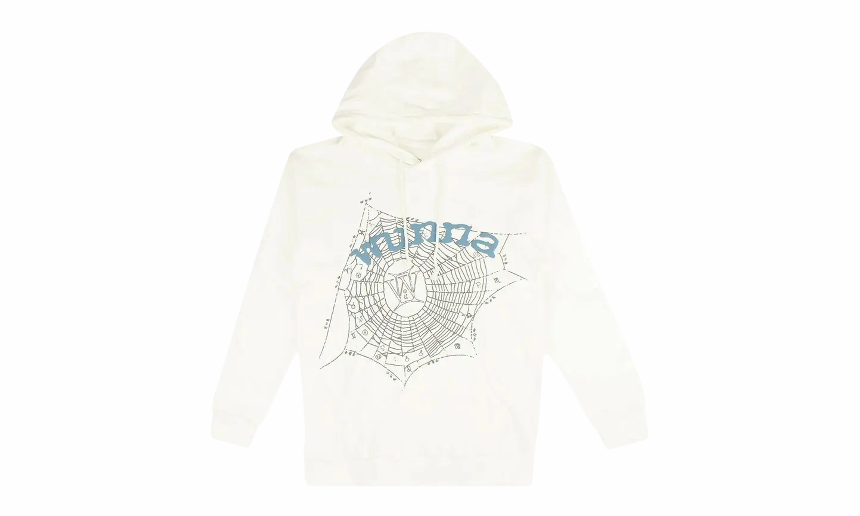 Sp5der Wunna Hoodie "White"