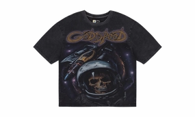 Fantasy Mood Energy Flow SPACE TRAVELER T-SHIRT "Black Wash"