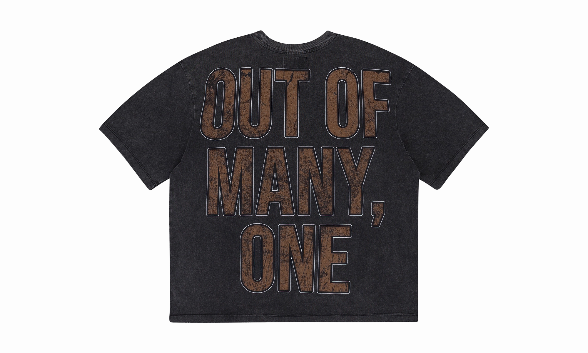 SPACE TRAVELER T-SHIRT "Black Wash" Windproof Outer Layer Quick Wear