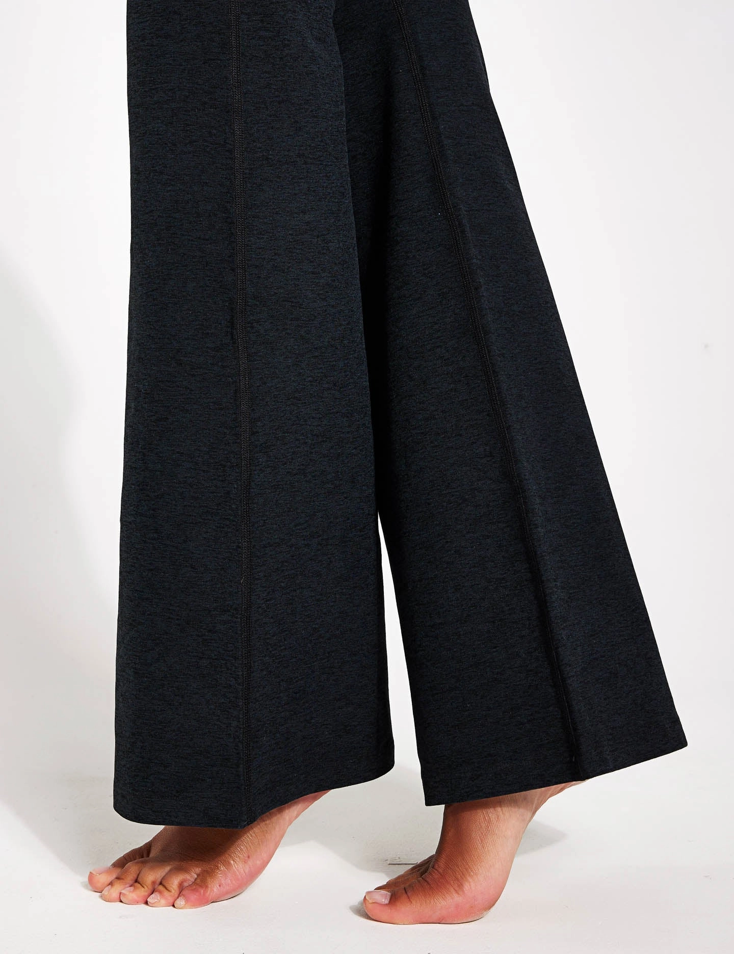 Abrasion Resistant Panels Spacedye At Your Leisure Bootcut Pant - Darkest Night