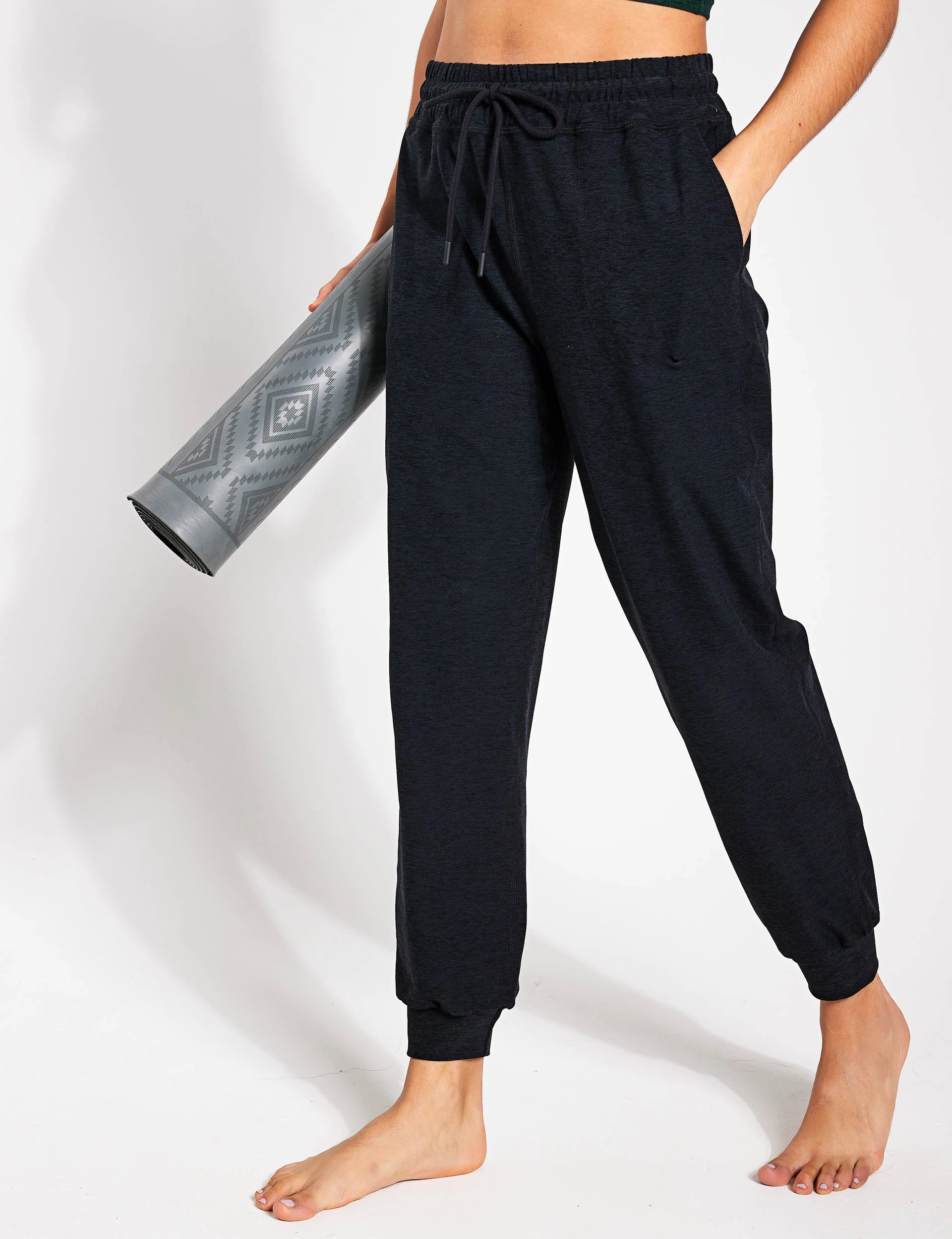 Spacedye Commuter Midi Jogger - Darkest Night DurableHemline Reflective Accent Detailing