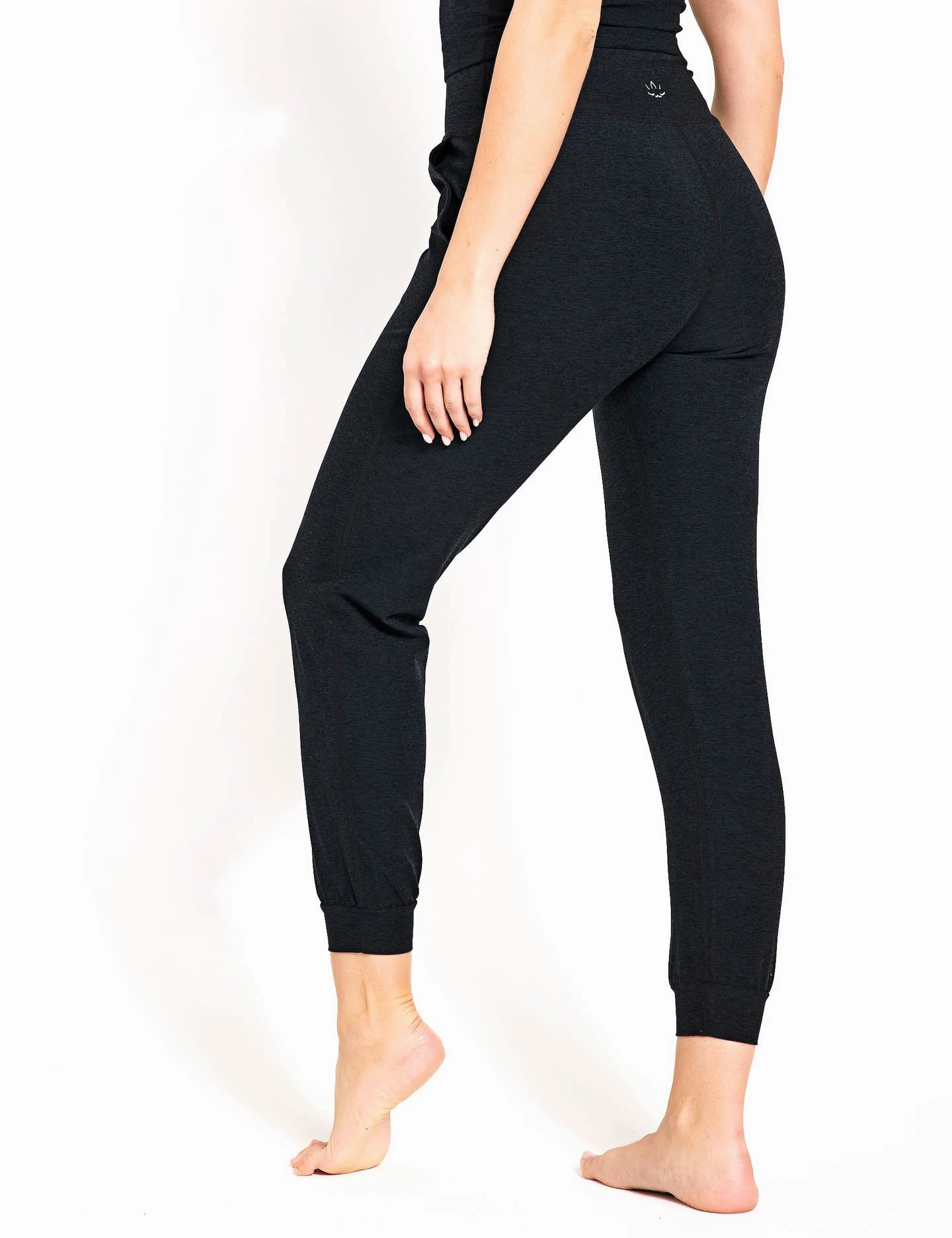 Spacedye Midi Jogger - Darkest Night BreathableFabric Adjustable Waist System