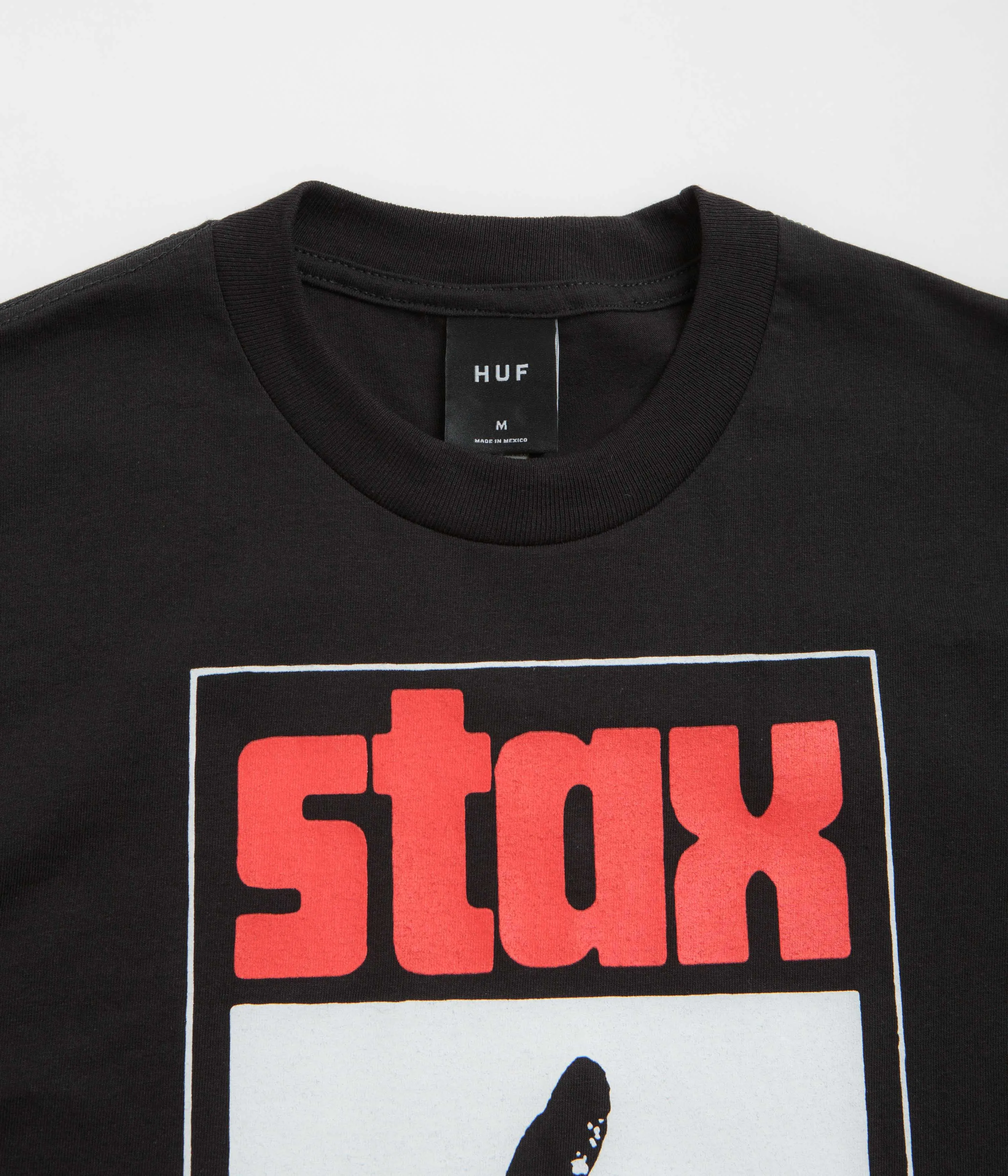 Brand-name Adult HUF Stax Snap T-Shirt - Black