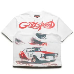 Godspeed New York Abu Dhabi Desert Challenge Tee - White Workout maternity wear