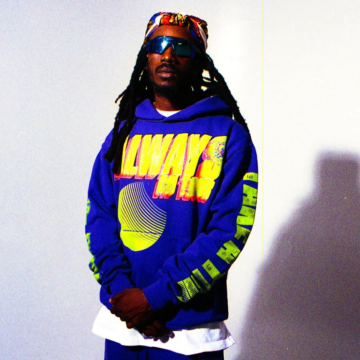 Outdoor Wear Always On Tour Lo-Fi Anniversary Hoodie - Medium Lilac