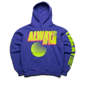 Always On Tour Lo-Fi Anniversary Hoodie - Medium Lilac Yak like