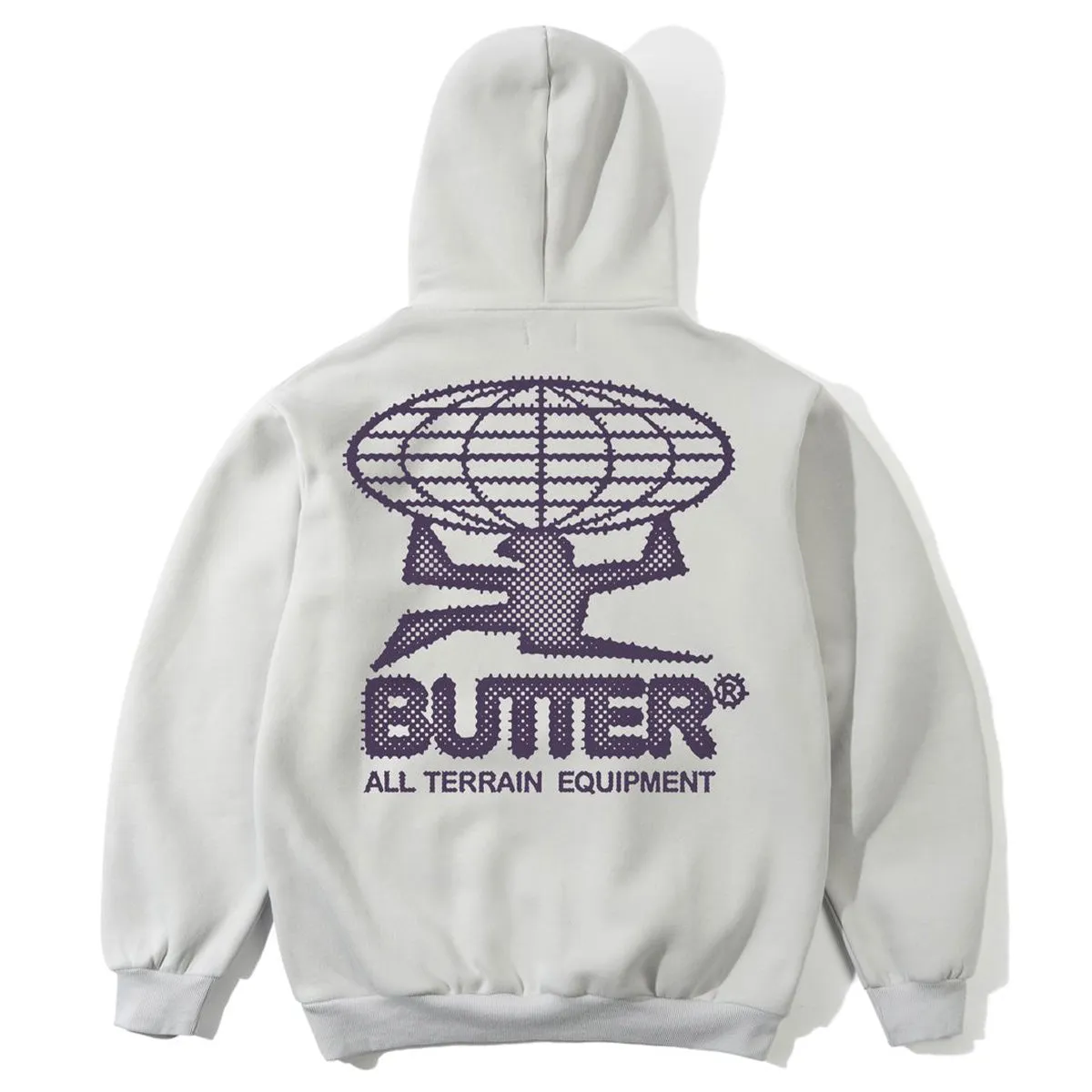 New Arrival Anti Fade Technology Butter Goods - Terrain Hoodie Cement