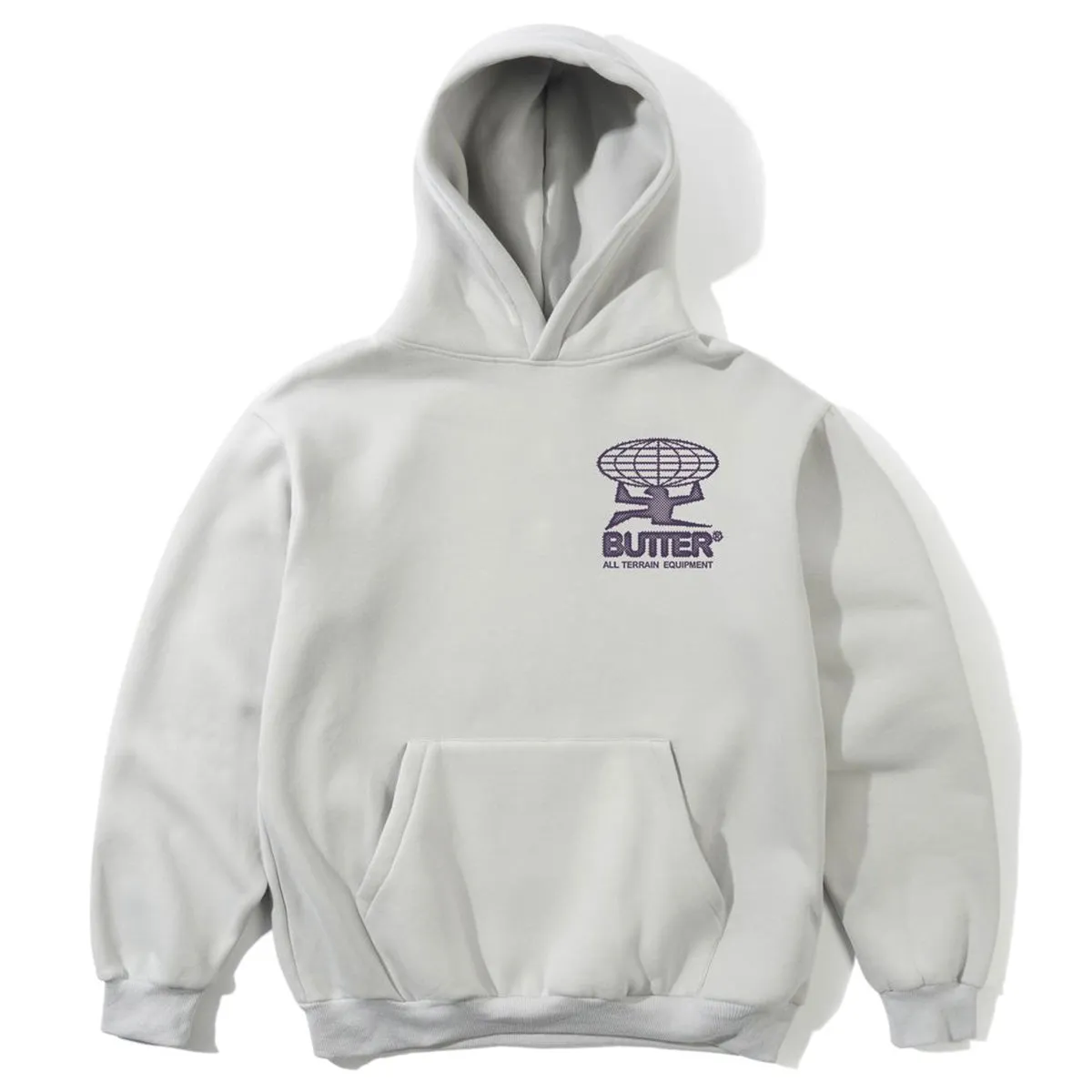 Butter Goods - Terrain Hoodie Cement Thermal Lining