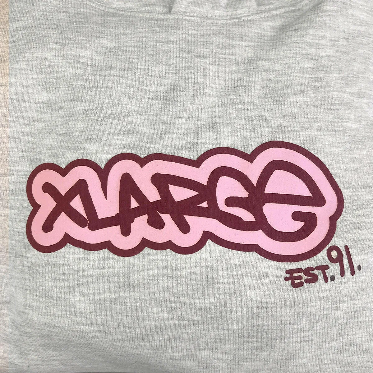Side Pockets XLarge - Tag Hoodie Snow Marle
