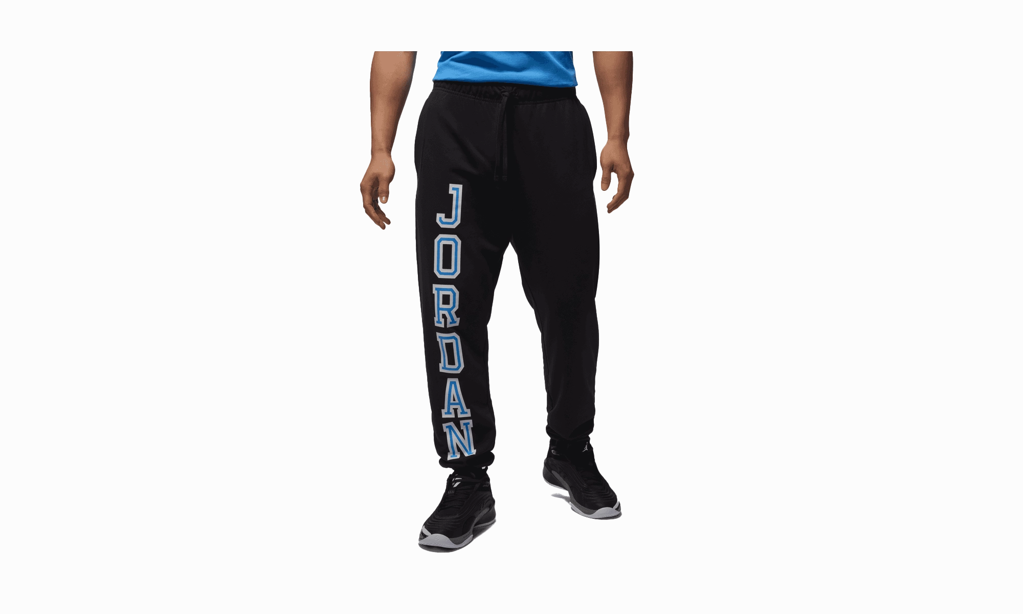 Sport Crossover Fleece Pants "BLACK" SustainableTextiles