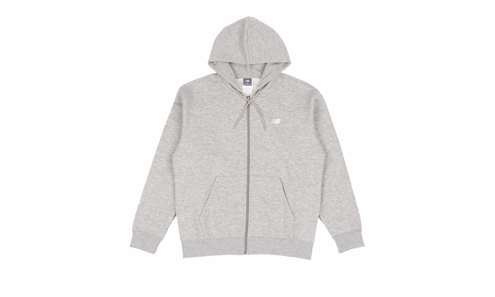 Sport Essentials Logo Fleece FZ Hoodie "GREY"