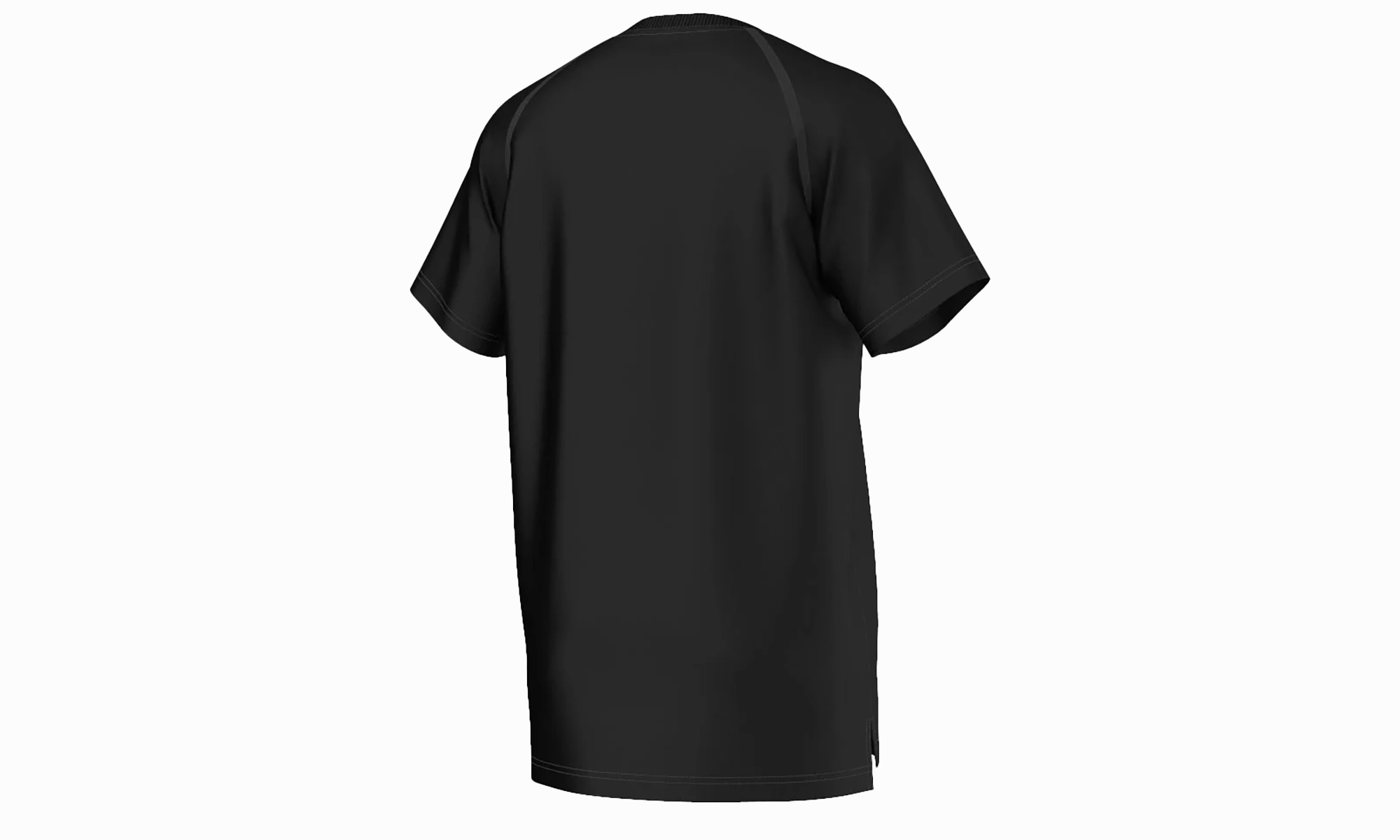 Serene Ease Sport Luxe Small Logo Short Sleeve T-Shirt "Black"