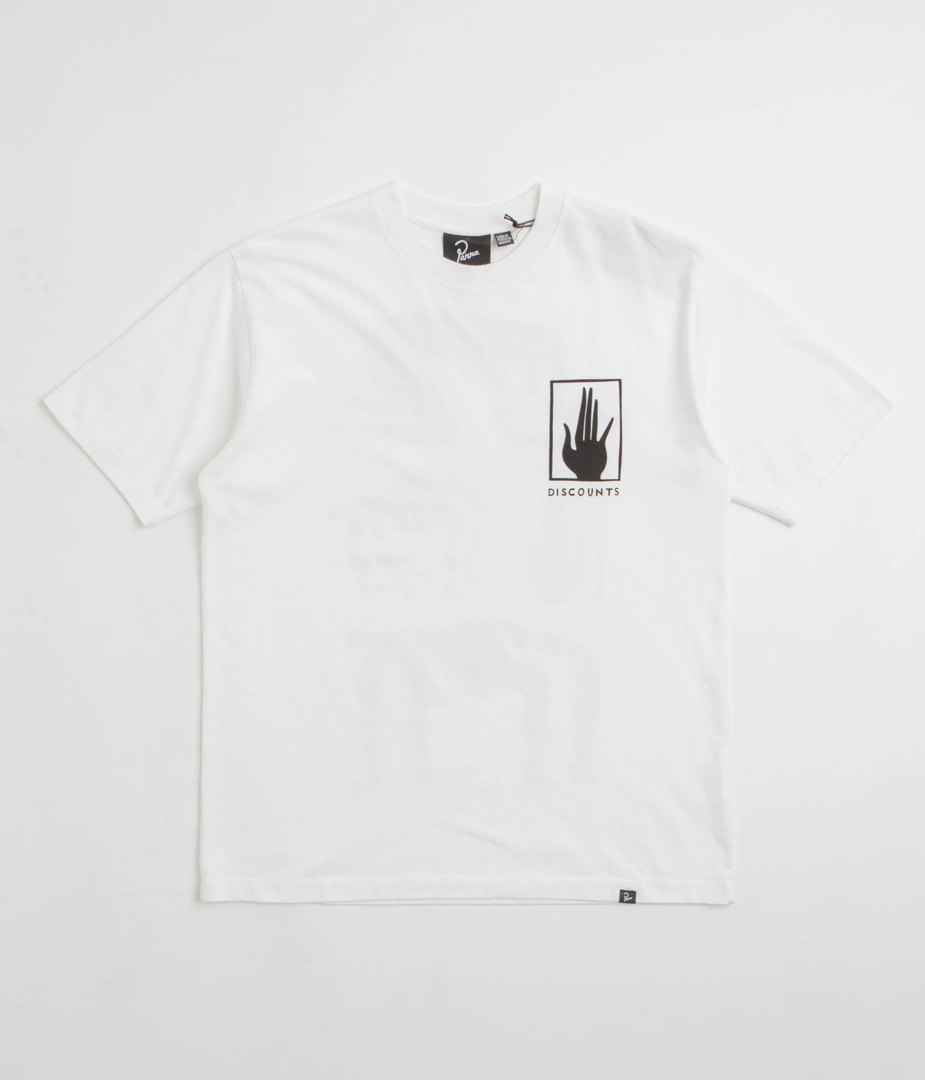 by Parra Yoga Discounts T-Shirt - White Up-to-date blazer silhouette