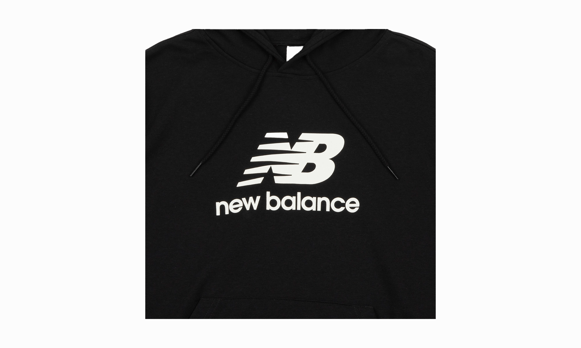 Sports Essentials French Terry Logo Hoodie "Black"