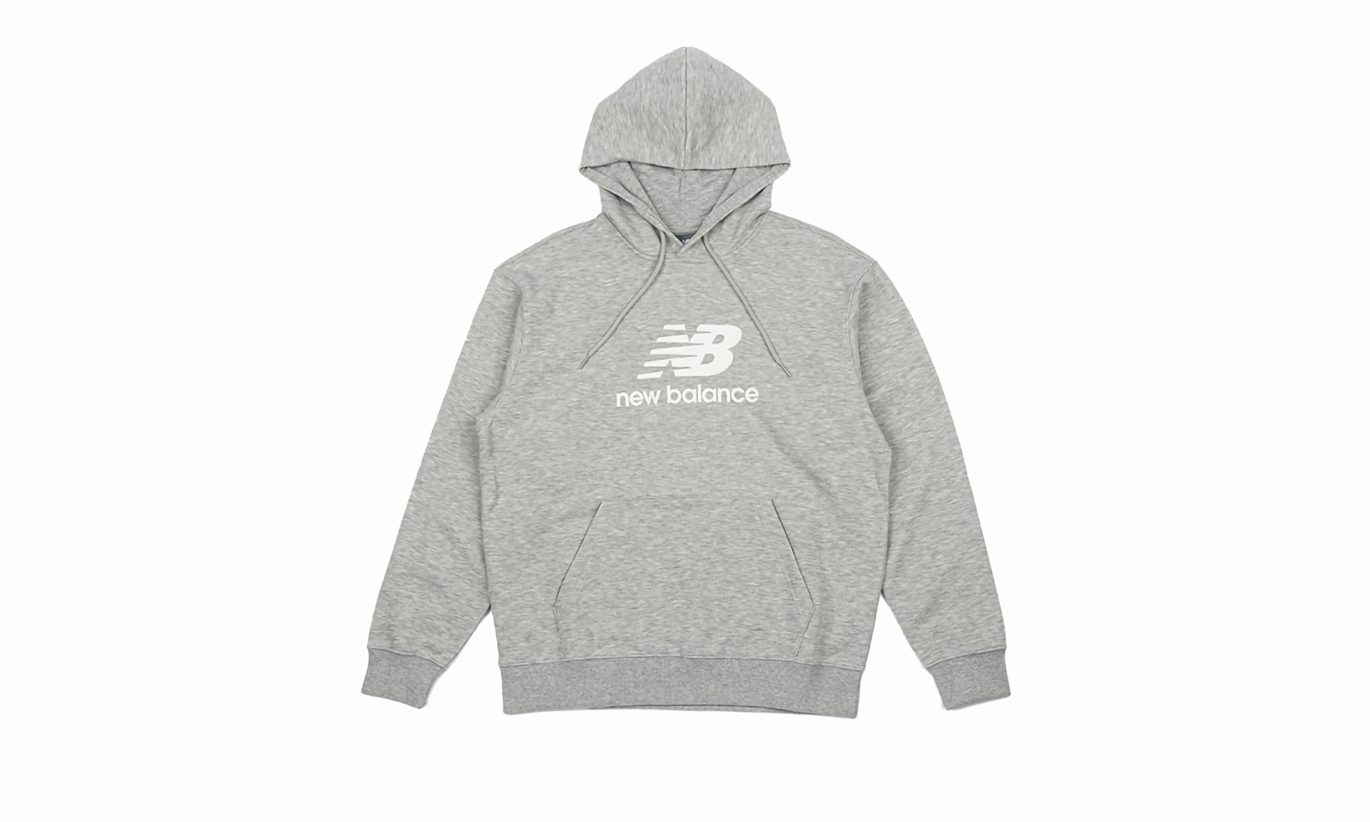 Sports Essentials French Terry Logo Hoodie "GREY"
