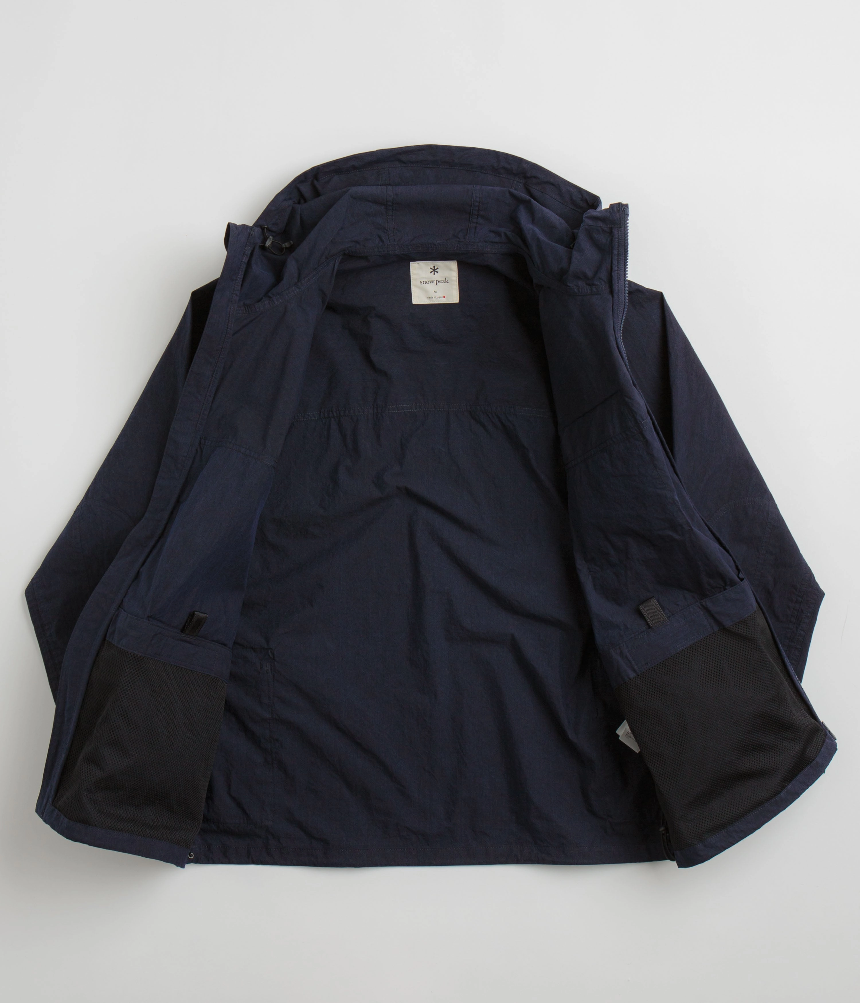 Snow Peak C/N Parka - Indigo Weekend Wear Eco - friendly