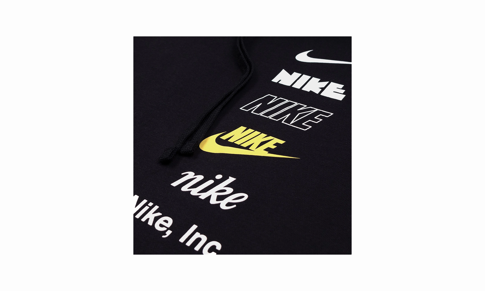 Sportswear Club Fleece Hoodie Mens Style "Black/Black"