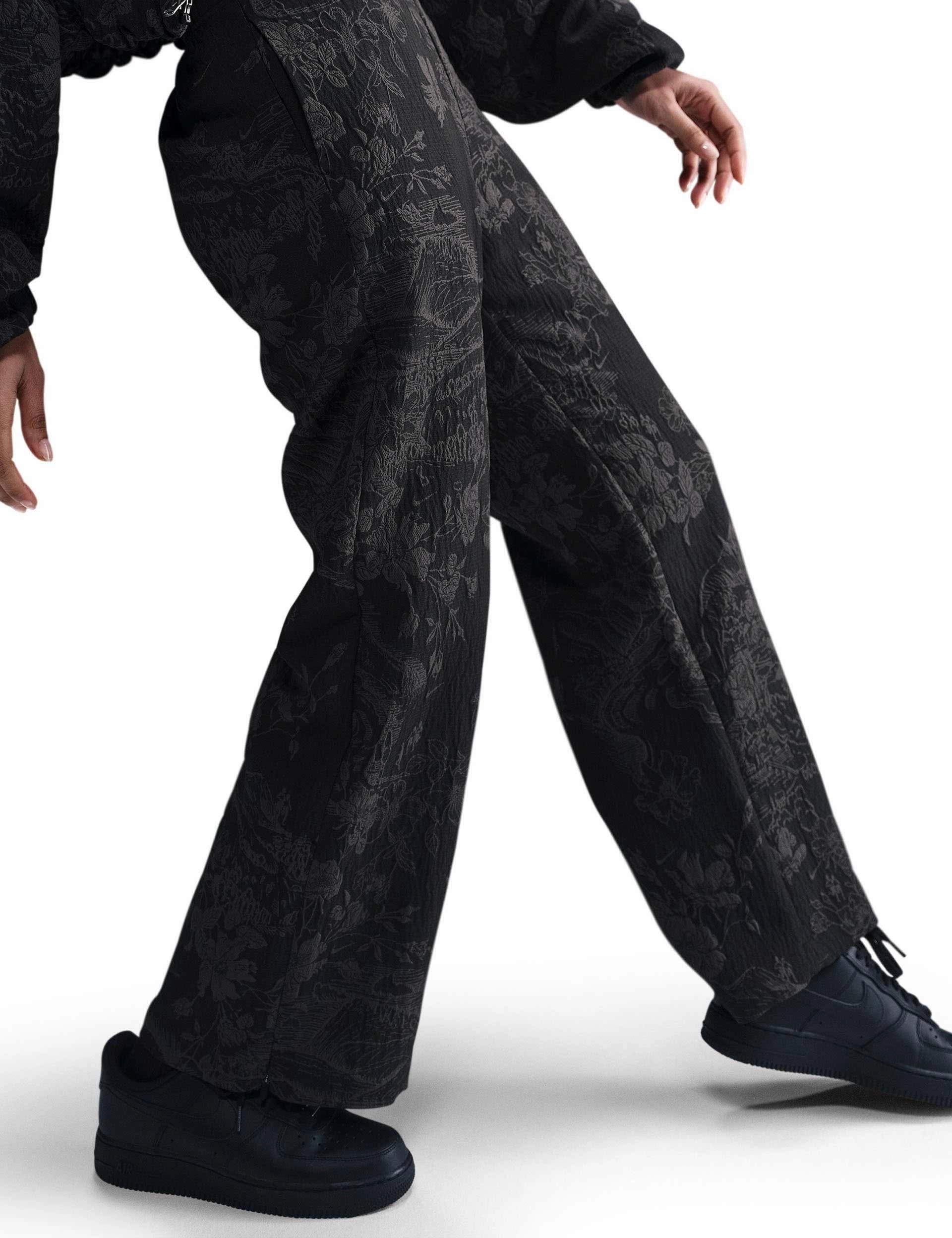 Sportswear Collection Jacquard Track Pants - Black/Anthracite SeamlessLegOpenings