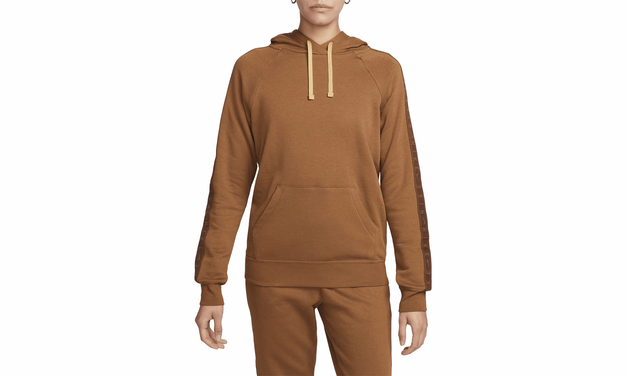 Sportswear Essential WMNS Fleece Hoodie "Ale Brown/Cacao Wow"