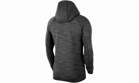 Sportswear Heathered Tech Fleece Full-zip Hoodie "Black / Dark Grey"