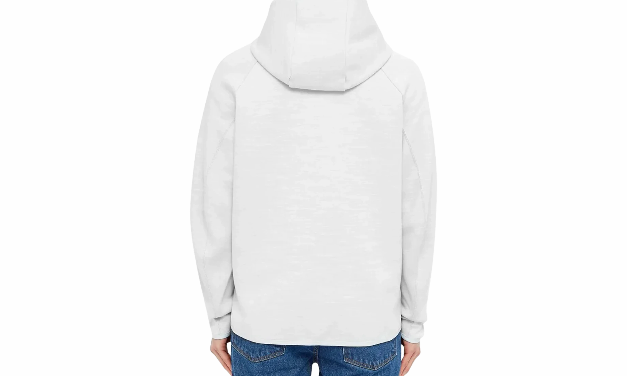 Sportswear Heathered Tech Fleece Full-zip Hoodie "Pure Platinum"
