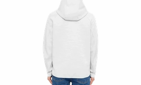 Sportswear Heathered Tech Fleece Full-zip Hoodie "Pure Platinum"