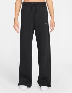 Sportswear Phoenix Fleece High Waisted Pants - Black/Sail Laser Cut Ventilation
