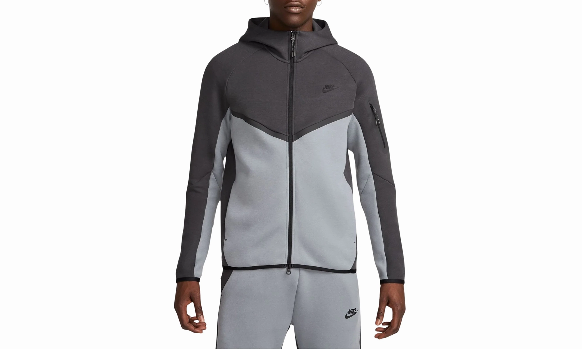 Sportswear Tech Fleece Windrunner Full Zip Hoodie "Anthracite / Cool Grey / Black"