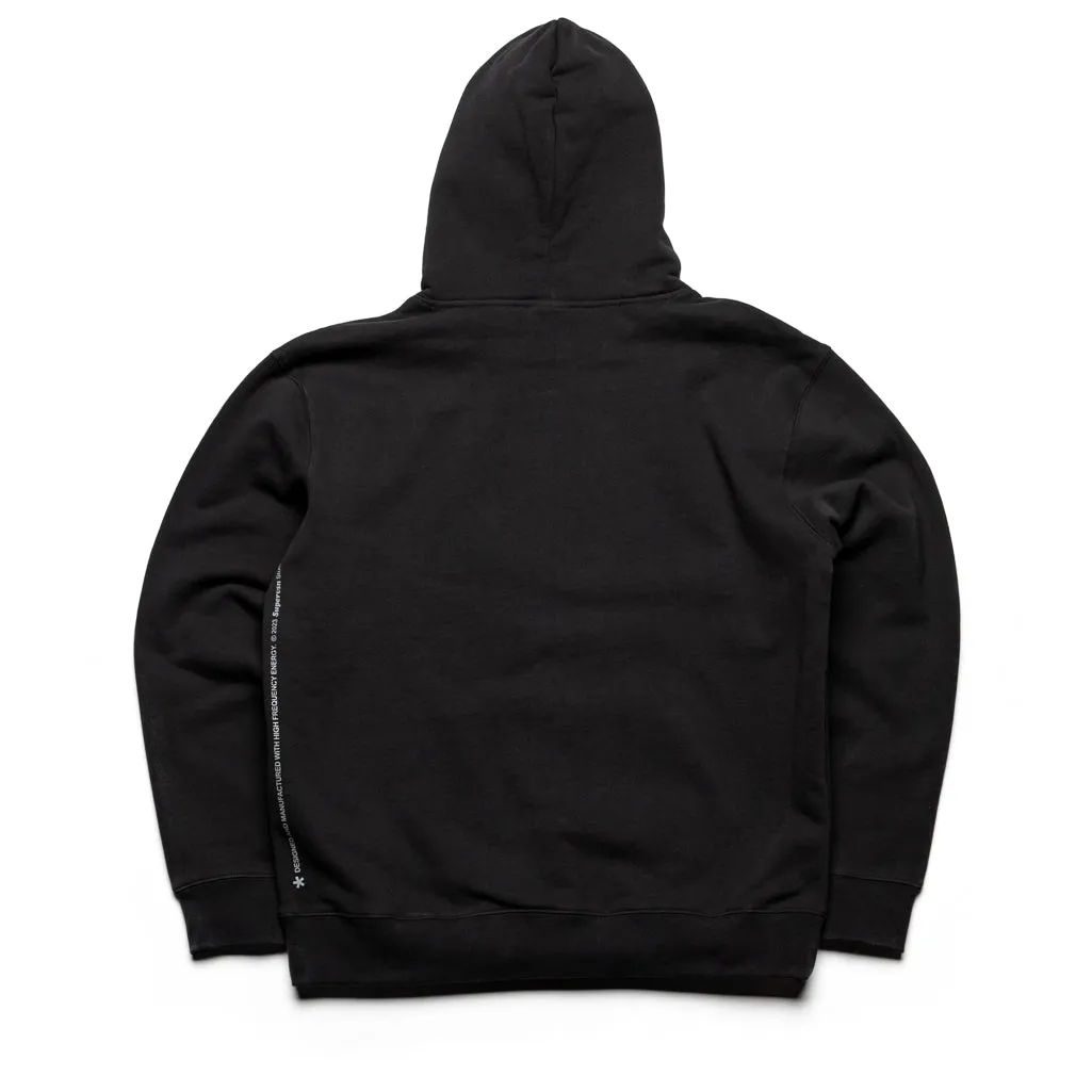 Supervsn Bonded Hoodie - Vintage Black Mediterranean style Cold Weather Gear