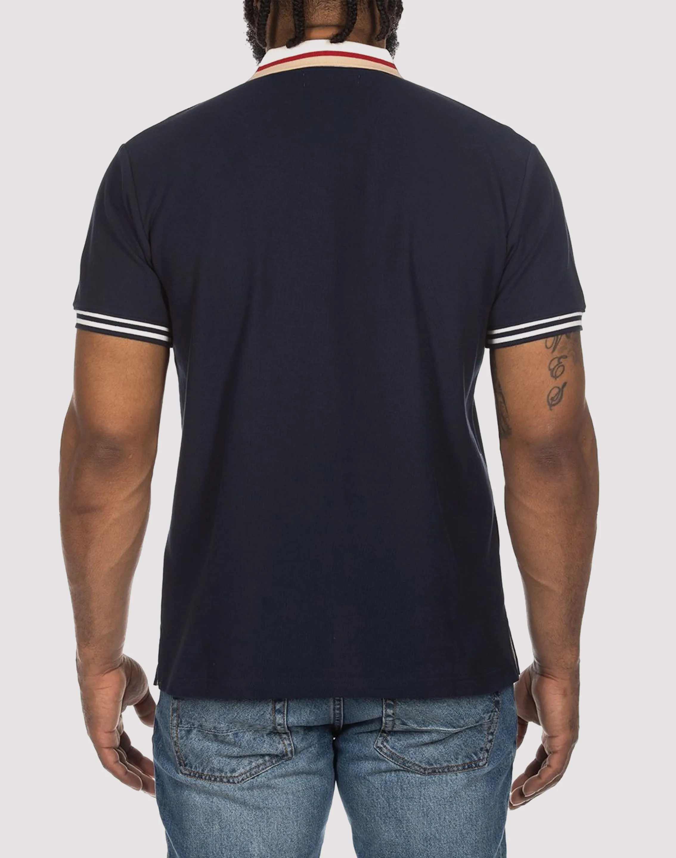 Akoo Brothers Keeper Polo MatteFinishTexture Match Fit