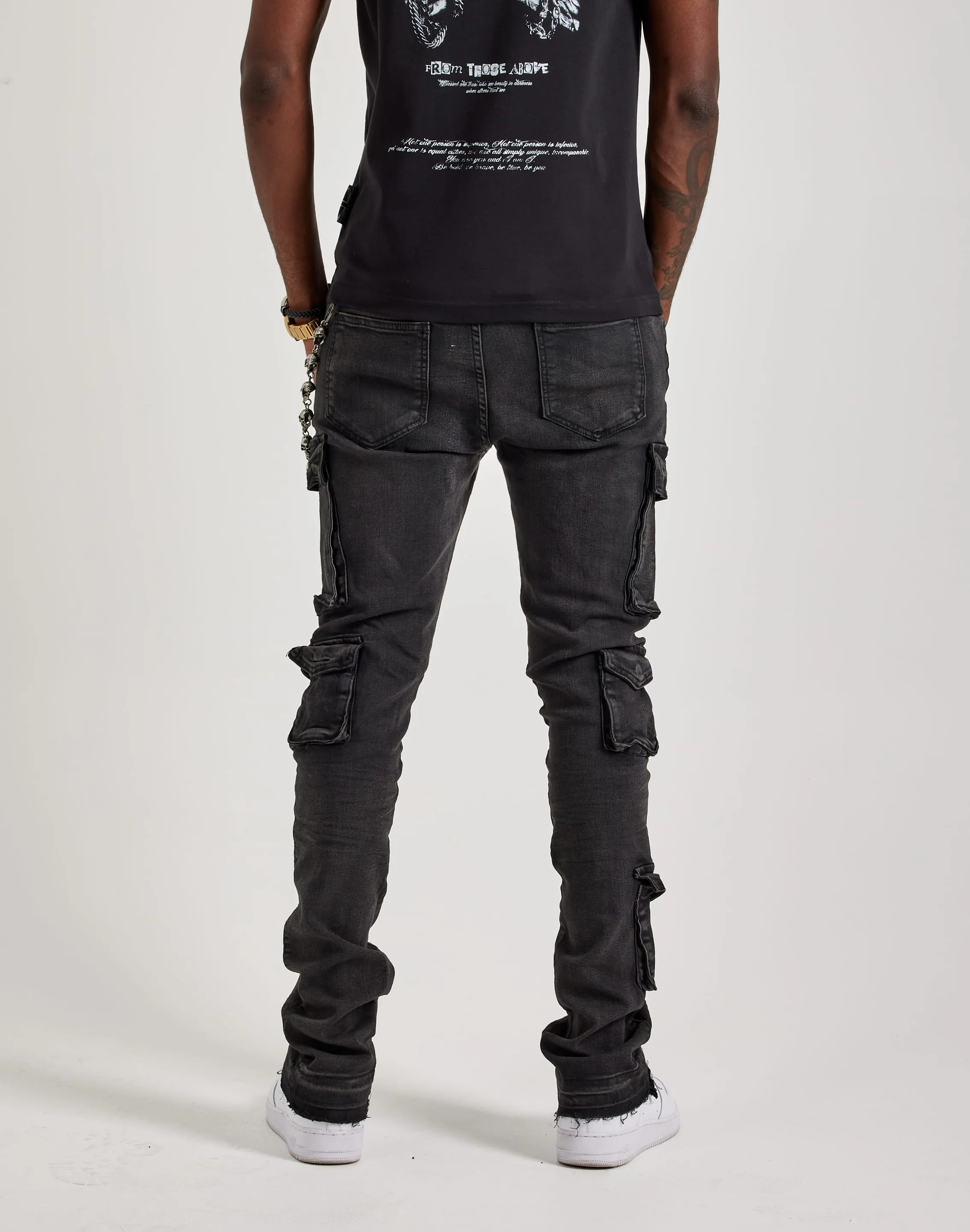 WAIMEA Stacked Cargo Jeans Global Glow ReinforcedHem