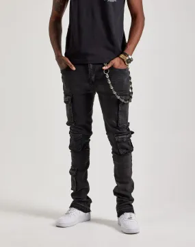 WAIMEA Stacked Cargo Jeans Strong Edge
