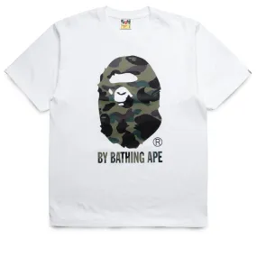 Base Layer Functional A Bathing Ape 1st Camo By Bathing Ape Tee - White/Green