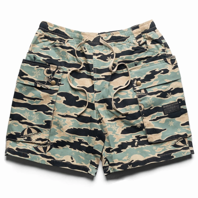 Flex Foam Insert Billionaire Boys Club Camouflage Cargo Shorts - Mojave Desert