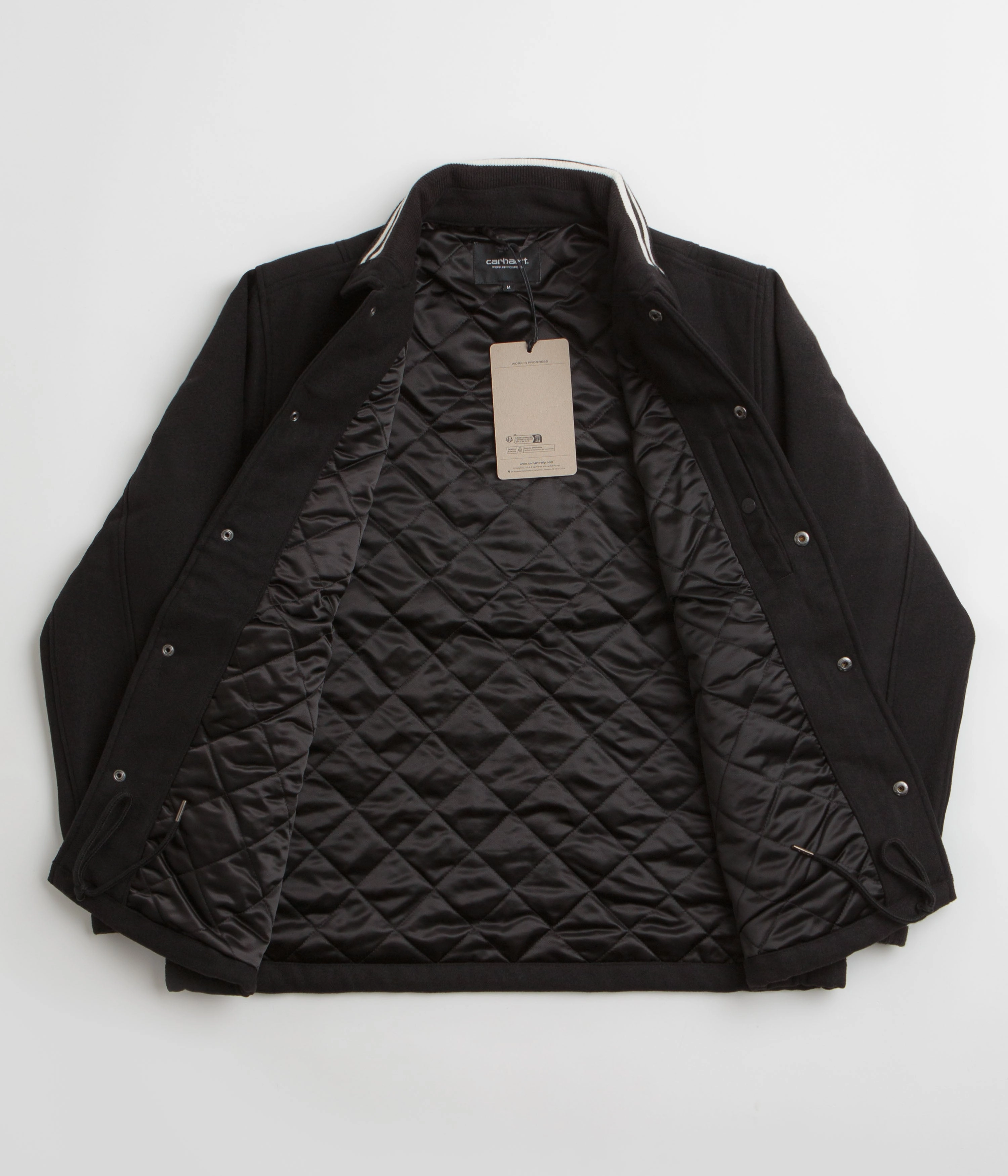 Performance Outerwear Carhartt Wool Coach Jacket - Black / Wax