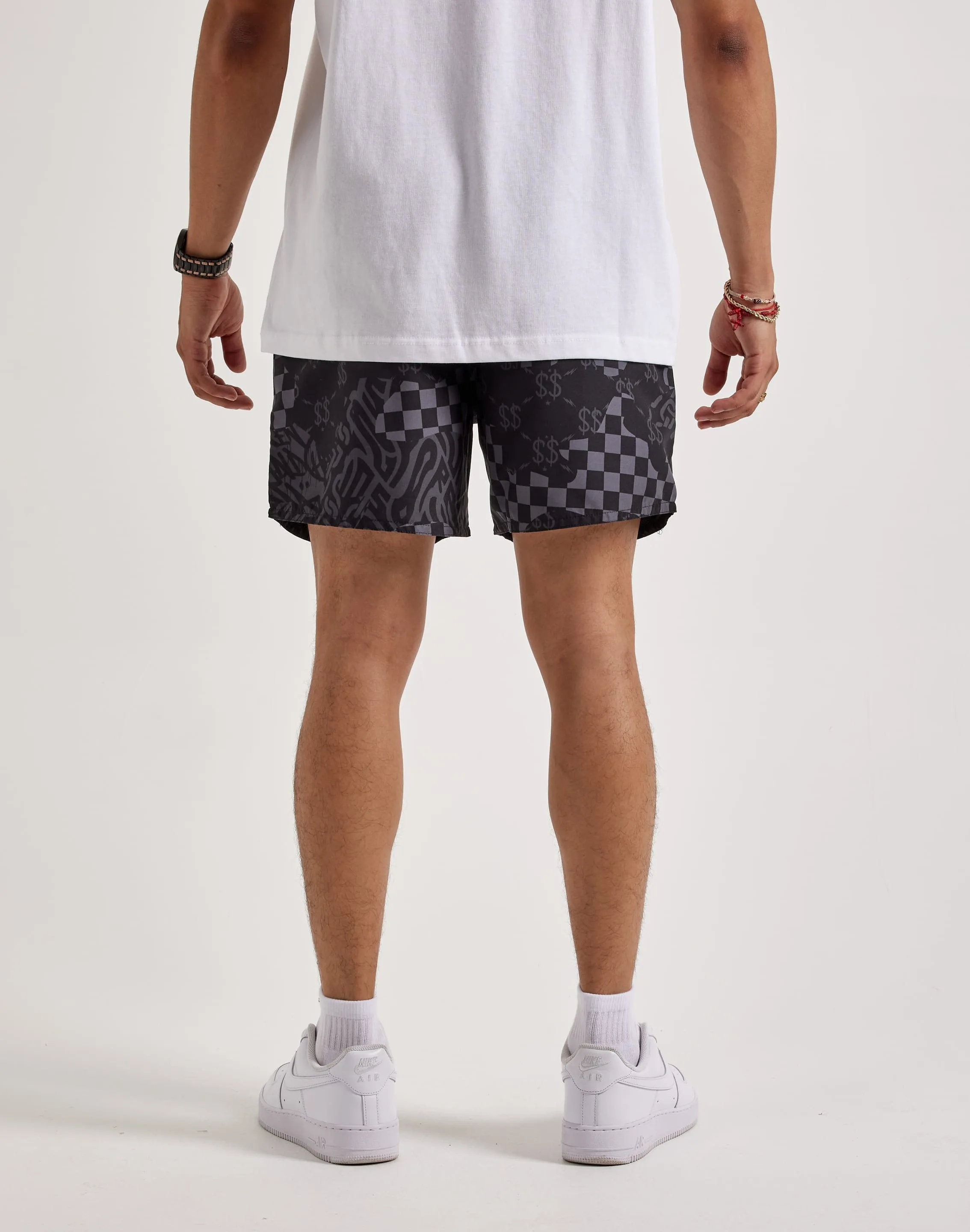 Mind Ease Sprayground 3AM Check Swim Shorts