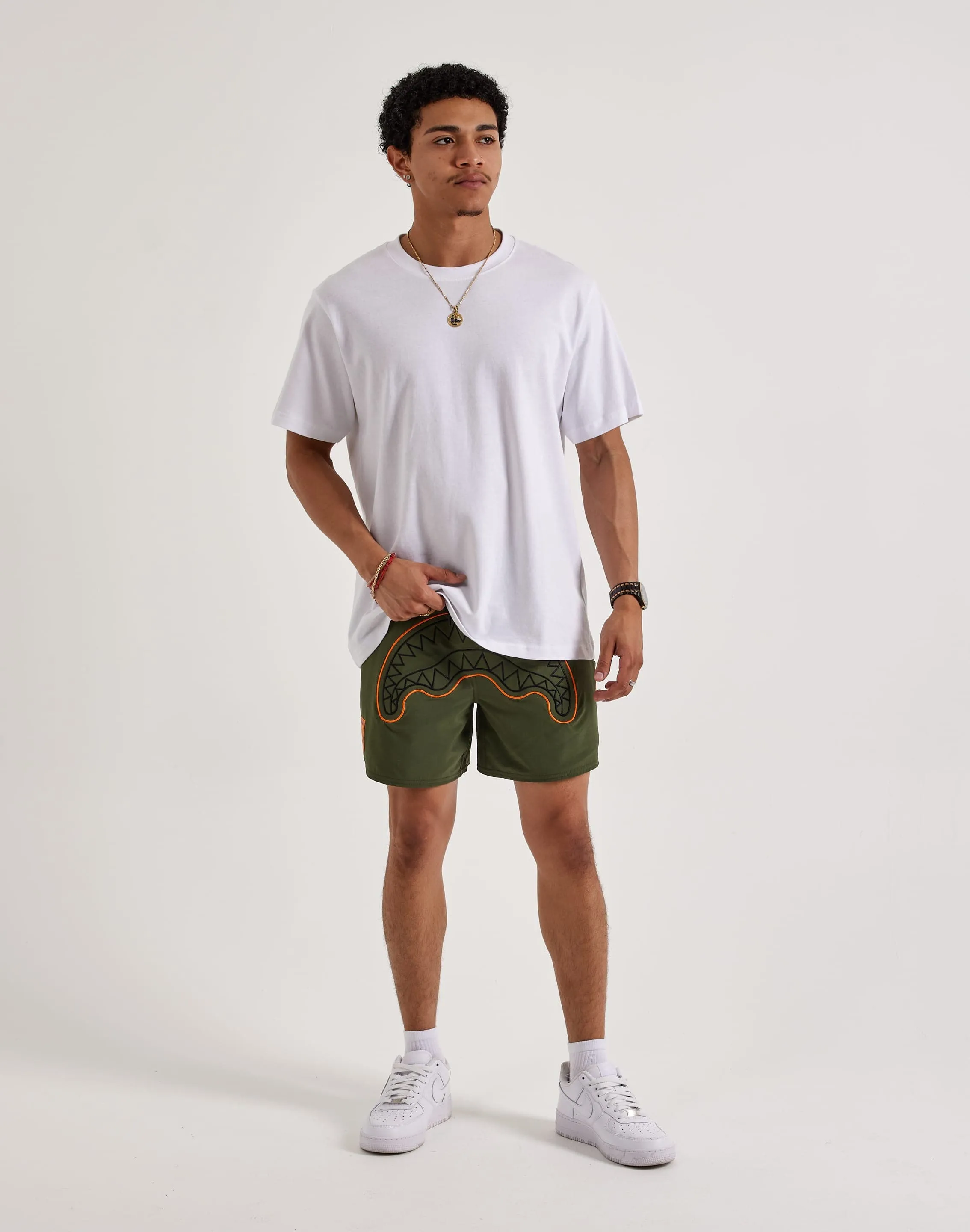 Conscious Fit Dynamic Glow Sprayground Special Ops Global Hawk Swim Shorts