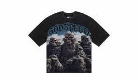 Squadron T-Shirt "Black Wash" HighCollared Design