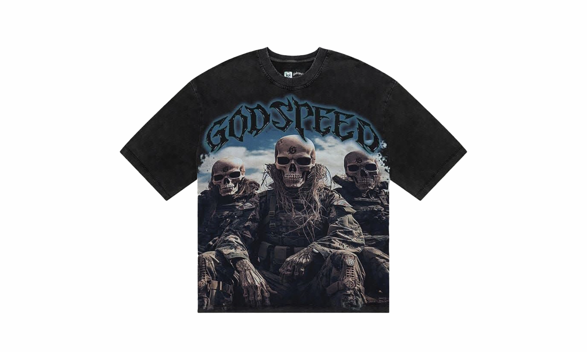Web Glow Eco Core Squadron T-Shirt "Black Wash"