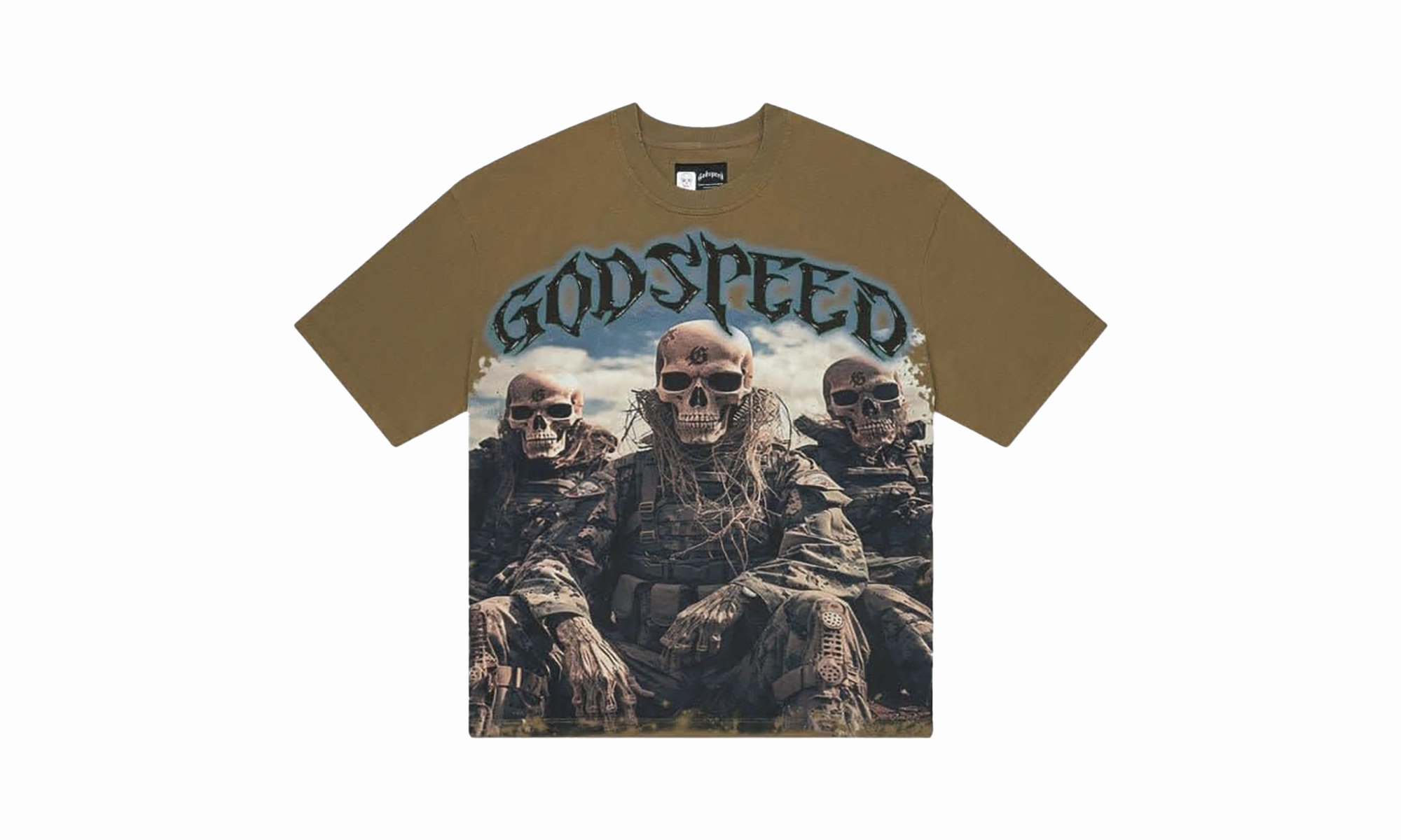 Sequin Glow Squadron T-Shirt "Olive"